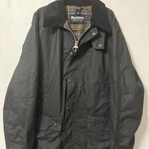 Barbour (The Original Barbour Tartan) Men's Black Field Jacket